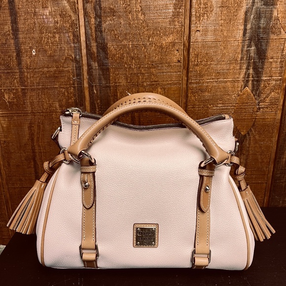 Dooney & Bourke Handbags - Exclusive Dooney & Bourke Pebble Grain Satchel - Light Pink
